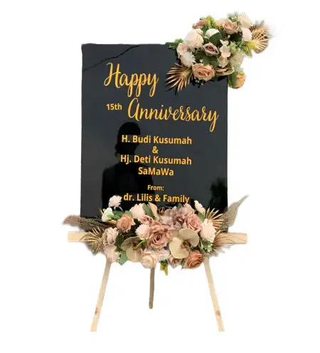 Papan Bunga Akrilik Keramat Kubah